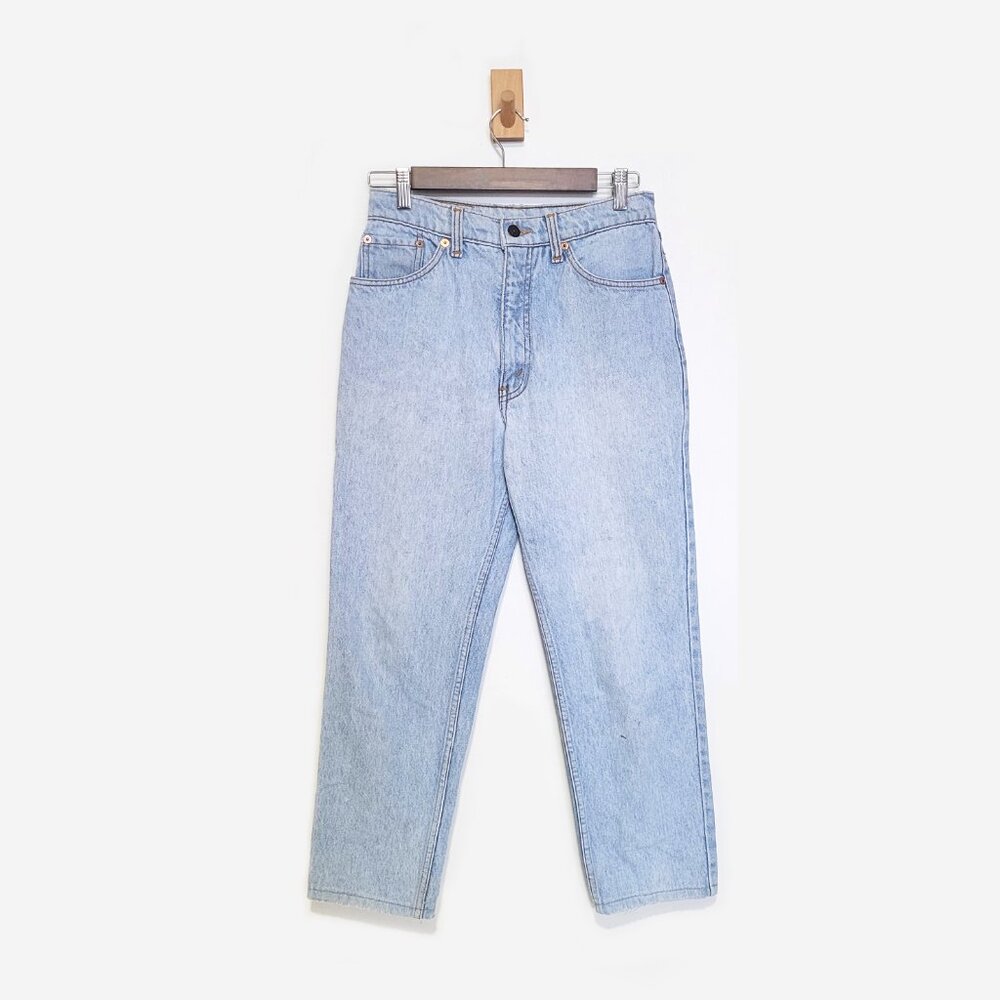 Vintage Levi's 504 Straight Light Wash Jeans - Size 26